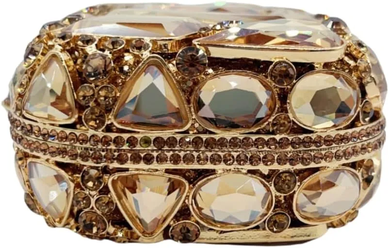 Women Rhinestone Evening Bag Luxury Diamond Clutch Crystal Party Purse Formal Sparkly Handbag for Prom Cocktail