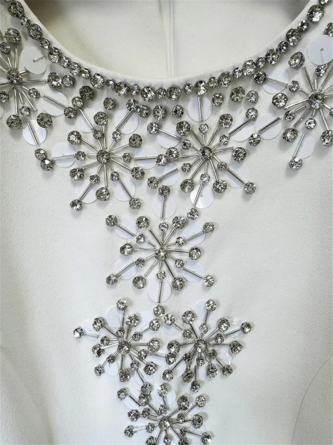 Women's 2025 Designer Party Dresses Rhinestone Diamonds Beaded Split Long Maxi Prom Dress Female Evening Gown