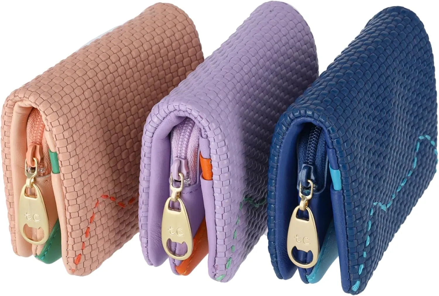 Women's Embossed Mesh Mini Wallet