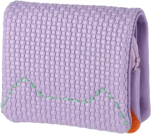 Women's Embossed Mesh Mini Wallet