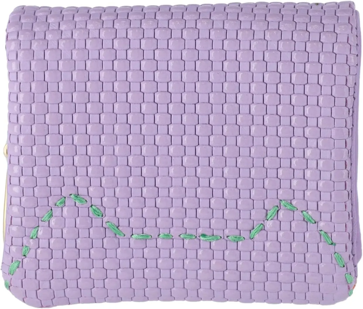 Women's Embossed Mesh Mini Wallet