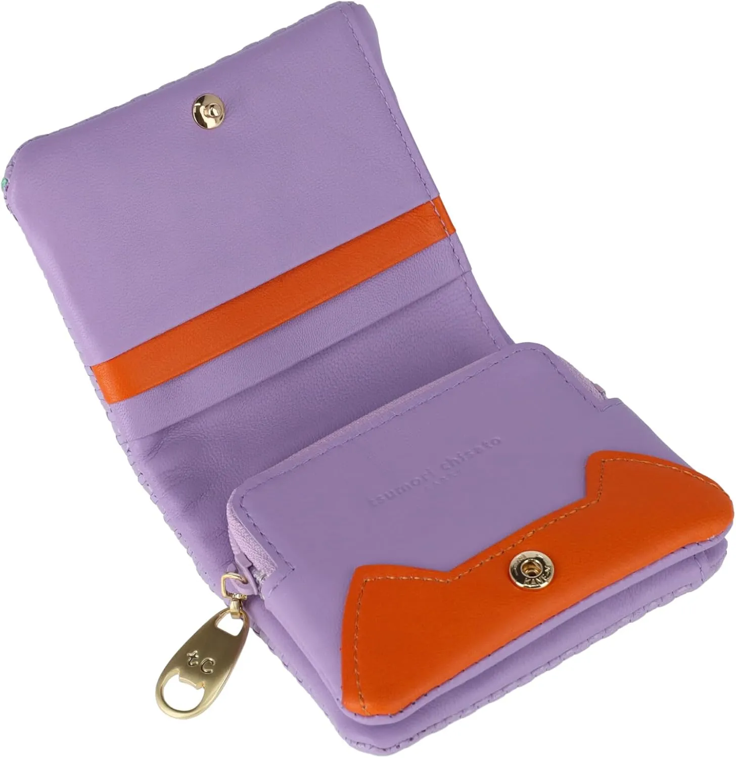 Women's Embossed Mesh Mini Wallet