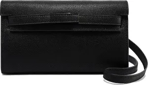 Women's Leather Shoulder Handbag - Designer Crossbody Purse and Chic Small Clutch Wallet