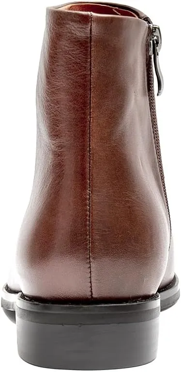 Women's Minimalist Leather Ankle Boots