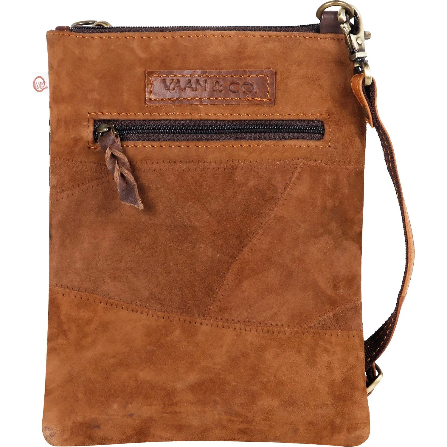 Women's Vaan and Co. Brisk Varick Crossbody Multi Leather