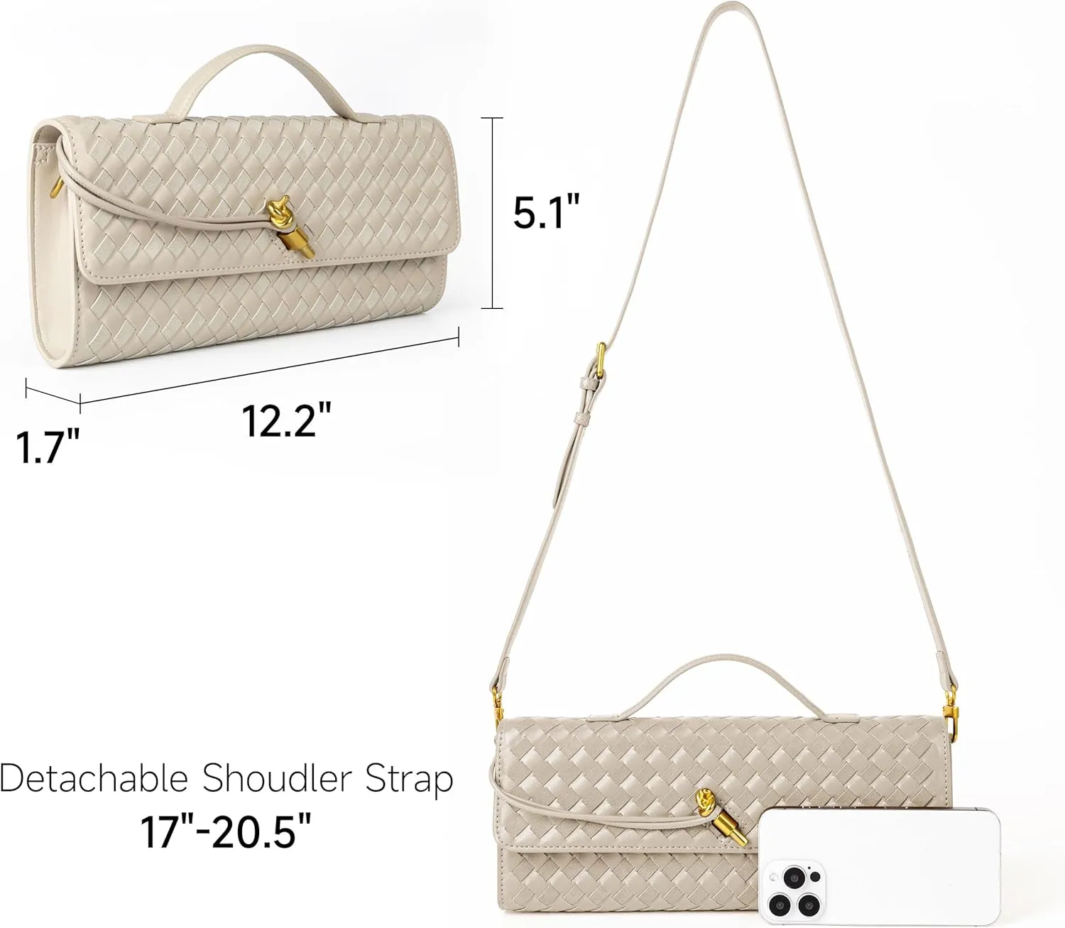 Woven Purse For Women Evening Clutch Woven Leather Handbags Crossbody Bag Suede Purse Formal Evening bag