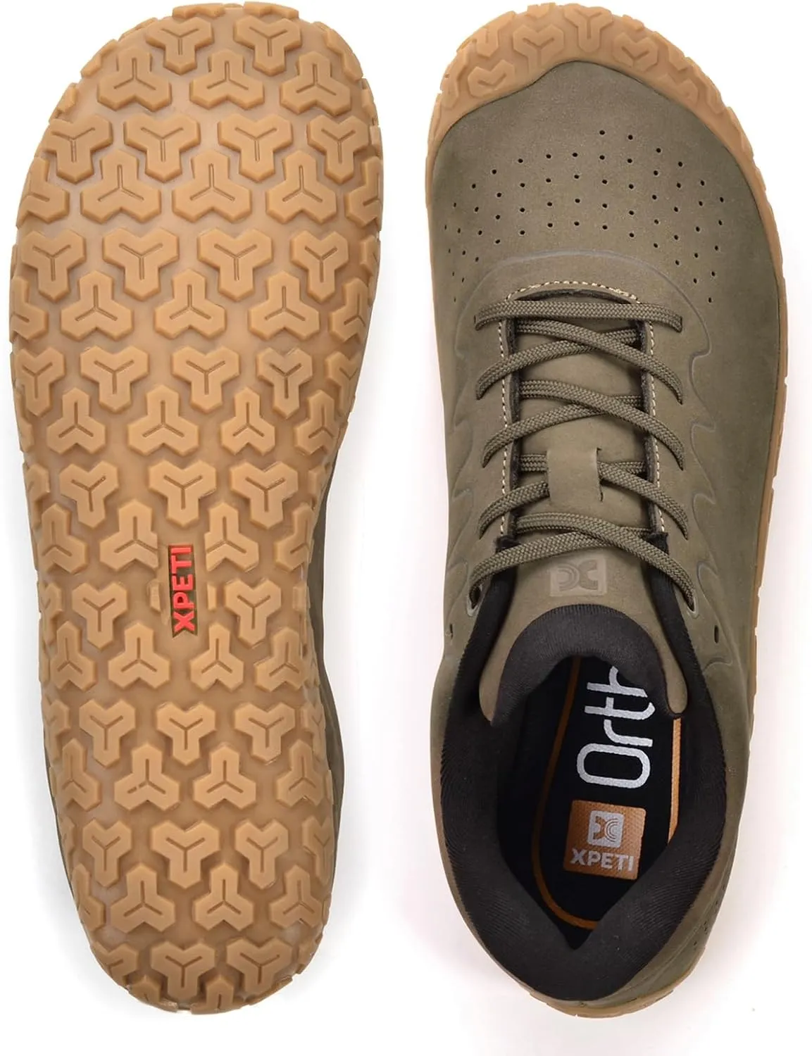 XPETI Men’s Zen Leather Barefoot Shoes