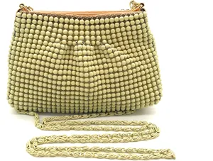 XXX-Small Women Clutch Metal Beaded Mesh Evening Purse