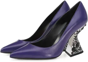 YDN Women's Sexy Pointed Toe Pumps Special Rhinestone High Heels Slip On Prom Party Dress Wedding Shoes Size 4-16 US