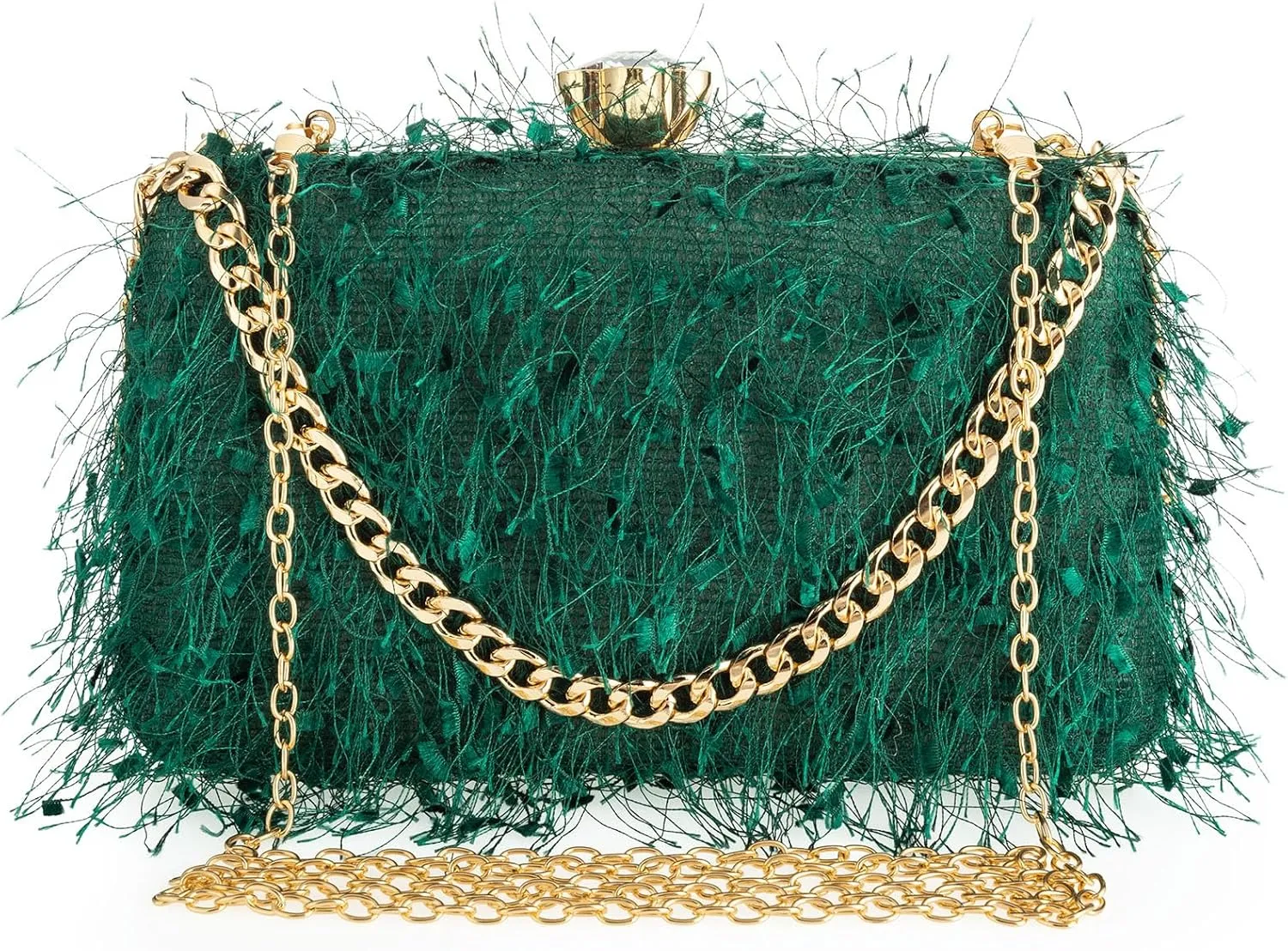 YYW Clutch Purse for Women Cute Handbags Top Handle Evening Bag Crossbody Bag Shoulder Bag for Wedding Party Prom Banquet