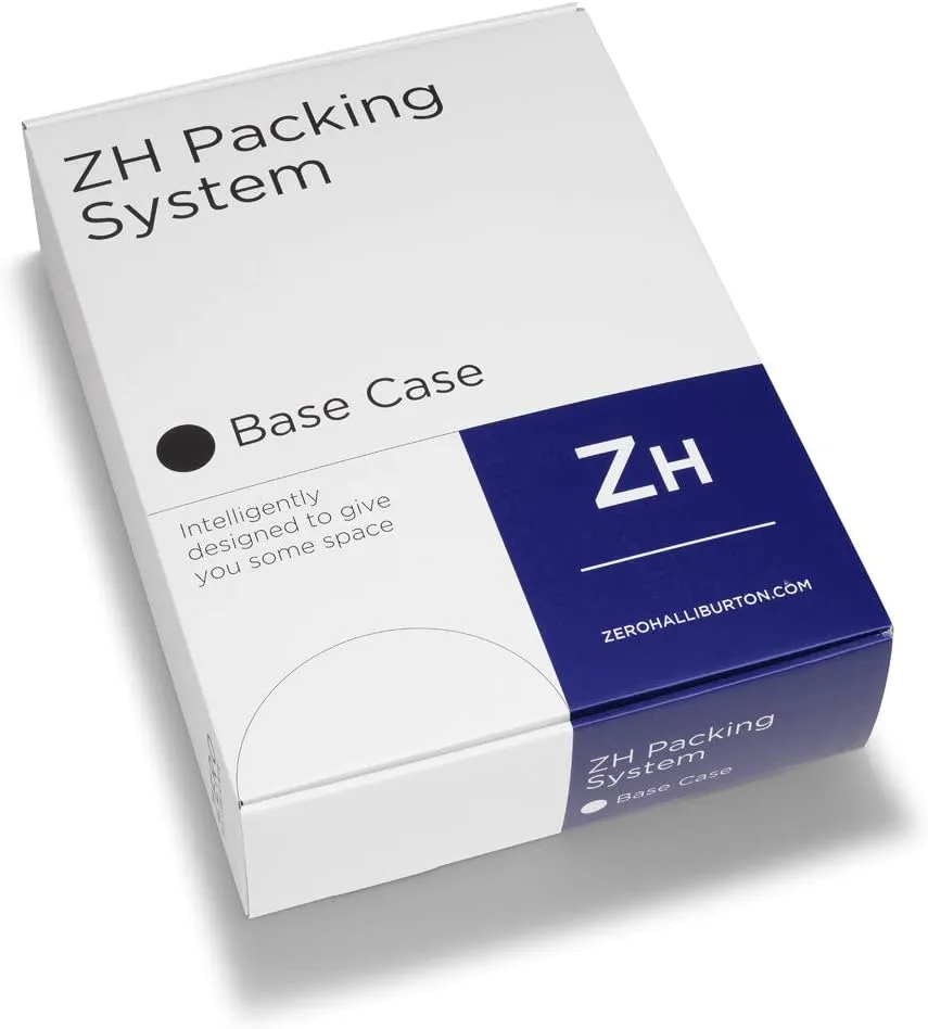ZERO Halliburton Packing Cubes, Packing System Accessories (Black, Large Packing Cube)